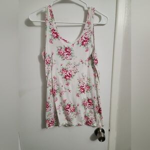 Floral Sleeveless Top